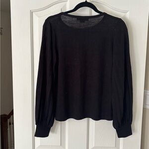 Sanctuary Black Long Sleeve Top